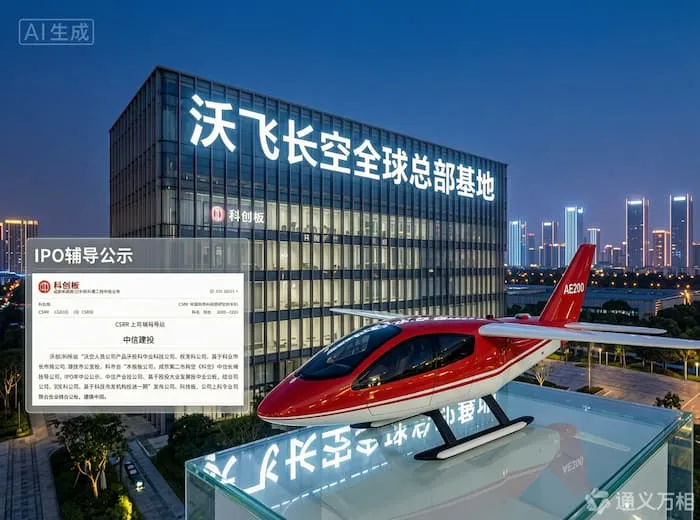 吉利系低空棋局落子:沃飞长空冲刺A股“eVTOL第一股”