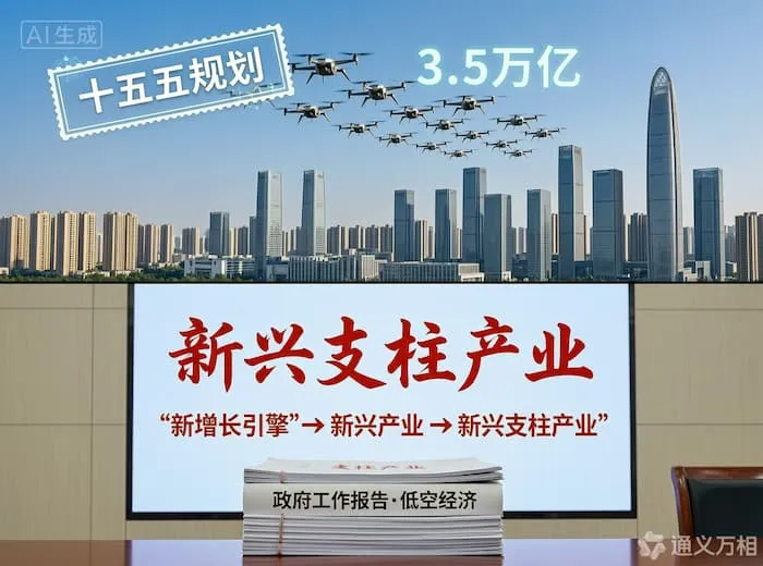 从“新增长引擎”到“新兴支柱产业”：低空经济的万亿之路