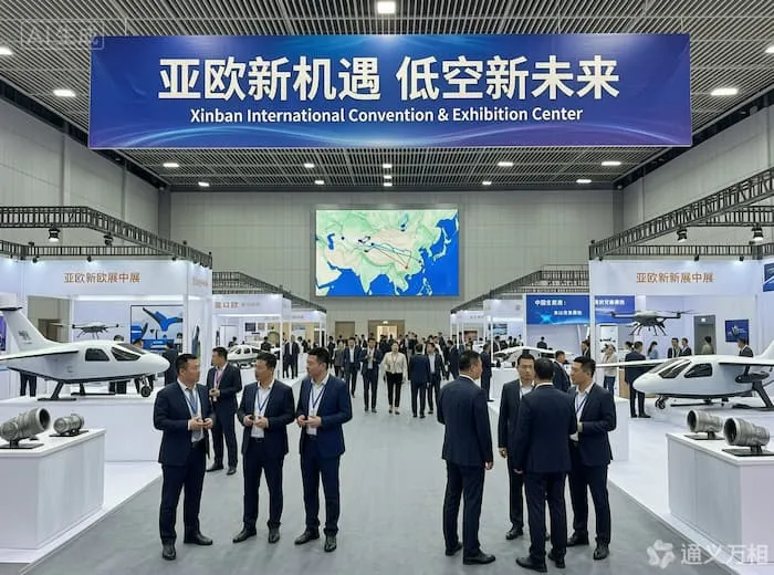 天山脚下，低空经济正刮起“亚欧旋风”：新疆国际博览会开幕背后的全产业图景