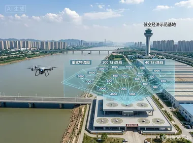 重庆万州发布低空经济“路线图”：到2028年建成100个起降点、开通40条航线