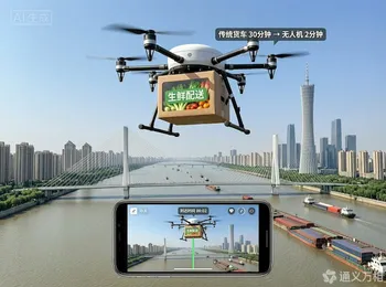近5公里仅需2分钟!央视聚焦南京无人机生鲜配送:“空中快线”打通鲜菜直运“最后一公里”