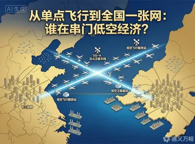 渤海+长三角+成渝：谁在“串门”低空经济，把单点飞行变成全国一张网？