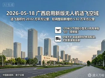 5.82万平方公里“空域松绑”:广西借道东盟,重塑低空出海“新通道”