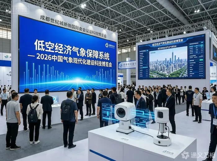 为万亿低空经济装上“气象智慧大脑”：2026中国气象现代化建设科技博览会在成都启幕