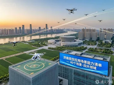 从“能飞”到“用得好”：济南一次性抛出40个低空应用场景