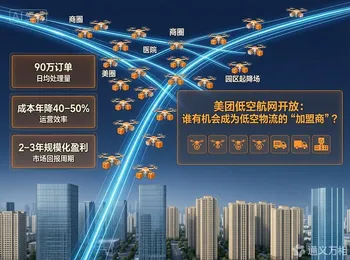美团“低空航网”开放:谁有机会成为低空物流的“加盟商”?