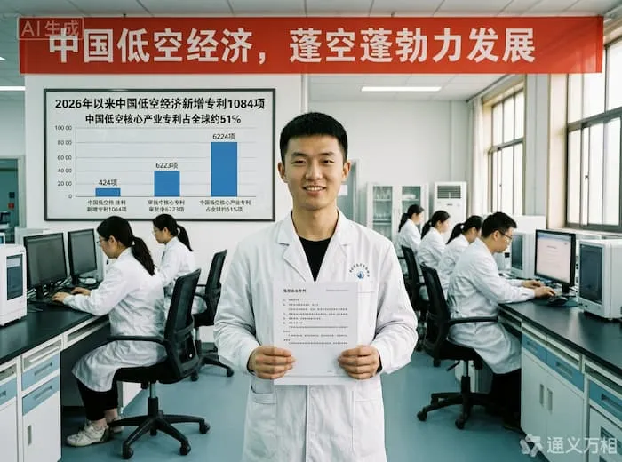 17.9万件专利、51%全球有效发明、年均申请量超150项——中国低空经济正在从“规模领先”走向“技术定义”