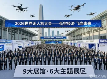 11万平米、1220家企业、万架无人机齐聚！2026世界无人机大会在深圳开幕