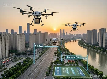 最快11分钟!成都首条常态化低空城市物流航线起飞