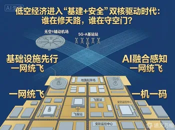 低空经济进入“基建+安全”双核驱动时代：谁在修天路，谁在守空门？