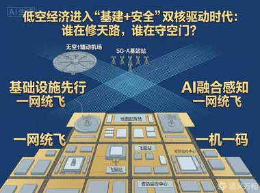 低空经济进入“基建+安全”双核驱动时代：谁在修天路，谁在守空门？