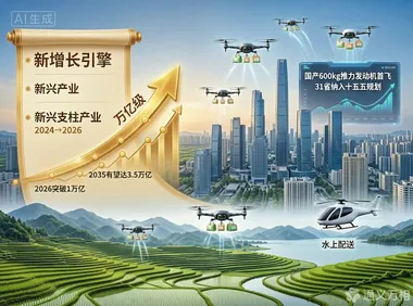 低空经济“一飞冲天”：万亿赛道正在重塑中国的民生图景