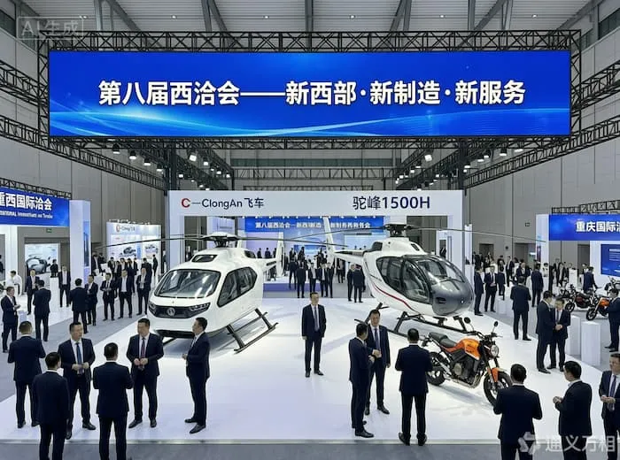 飞行汽车C位出道，重载无人机首秀：低空经济正在西洽会上完成“西进动员”
