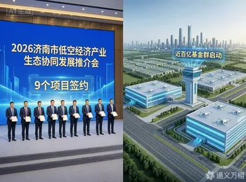 北上“借智”补链：济南进京拿下9个低空签约，百亿基金群同步启动