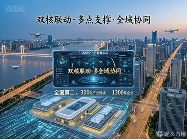 从“能飞”到“好飞”：江苏低空经济如何拿下全国第二？