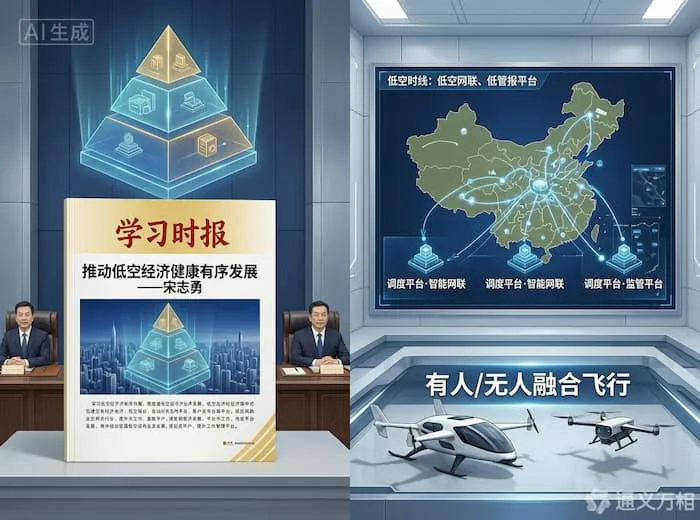 宋志勇定调“十五五”低空基建：从“飞起来”迈向“飞得好”