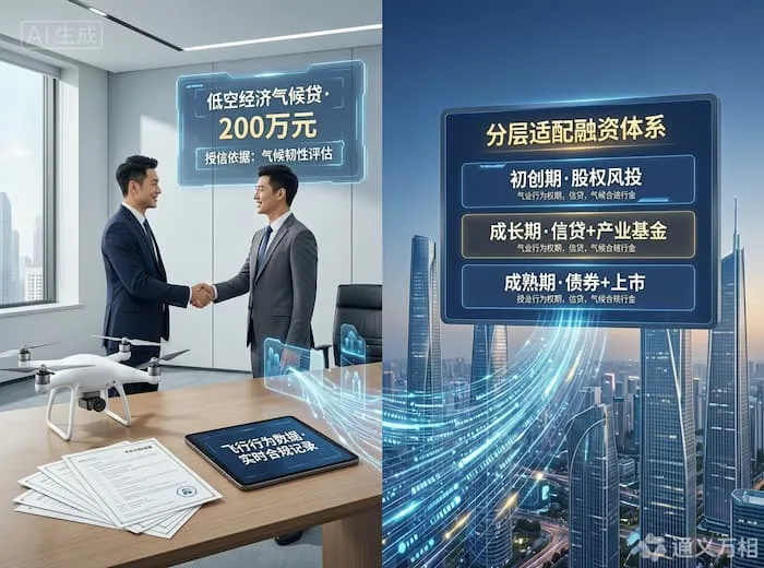 轻资产、缺抵押、难定价：金融如何为低空经济搭建“分层适配”融资梯？