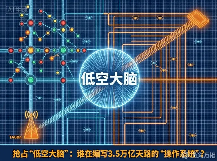 抢占“低空大脑”：谁在编写3.5万亿天路的“操作系统”？