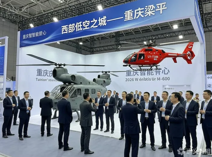 纵列双旋翼、大红消防无人机亮相智博会：重庆梁平“西部低空之城”打出组合拳
