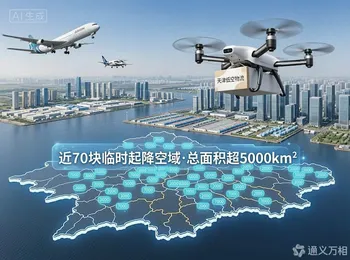 天津获批近70块临时起降空域,低空“立体交通网”加速成型