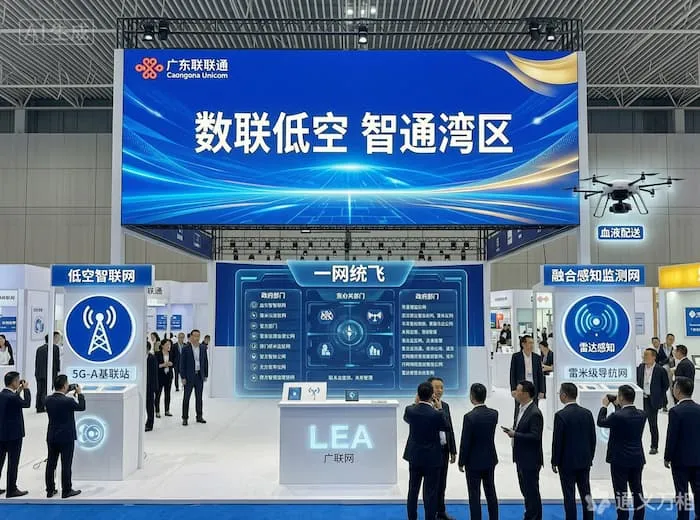 数联低空,智通湾区:广东联通亮出低空经济“数字底座”硬实力