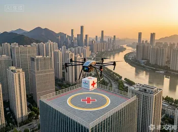 南岸低空医疗物资及血液配送项目启航,国企主导“乡乡通”开辟低空公共服务新范式
