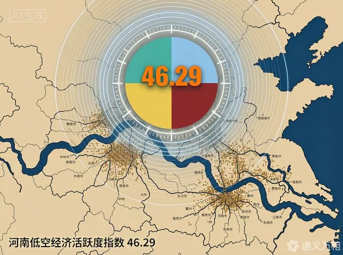 低空经济有了“体检表”:河南指数 46.29,点出全国最该补的一课