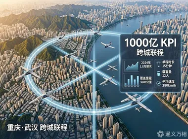 重庆解“山城”立体低空、武汉立千亿 KPI：全地形城市的低空标配战