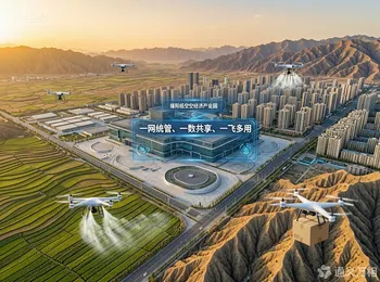 甘肃省平凉4.4亿落子“扶摇”,以“指挥中枢+产业阵地”双核模式回答县域低空经济“怎么飞”的问题