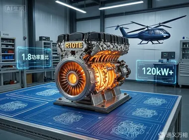功重比1.8、功率120kW、续航翻倍至1500公里——东安动力R10TE双转子发动机点火，低空飞行器正在告别“里程焦虑”