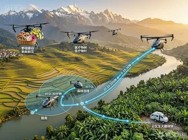云南18条措施落地：用“云品出滇”+“10分钟快送”回答低空经济“怎么用”的问题