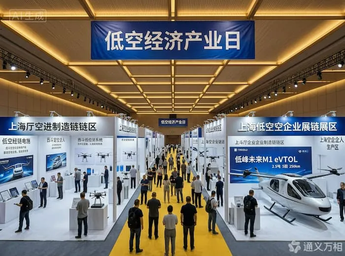  链博会首设“低空经济产业日”，上海11家企业组团秀出“全链条”肌肉