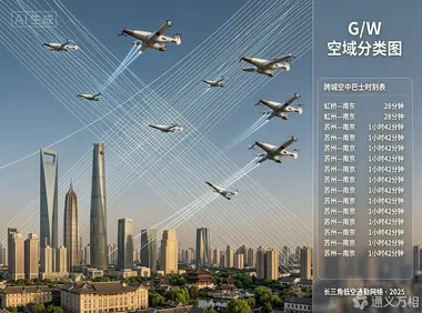 民航局出空域分类“施工图”、上海重金补贴跨城载人：低空从“单城试飞”转向“干支联运”