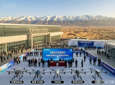 镧影R6000领衔五款主力机型亮相亚欧博览会，联合飞机用一套“全谱系”方案回答“低空经济如何联通亚欧”