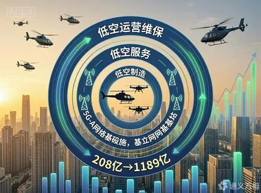 浙商证券划出低空经济“三环靶心”：制造率先受益、服务增量明确、运营长坡厚雪