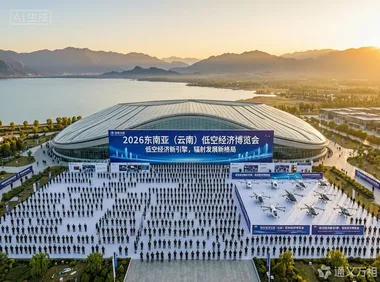  10000㎡展区、200+企业、辐射30亿人口市场——云南用一场博览会回答“低空经济如何从高原起飞”