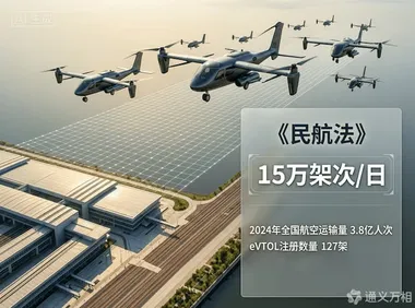 新民航法生效确立“法定路权”、首日15万架次破纪录：低空跨越政策试验期迈入“法治红利期”