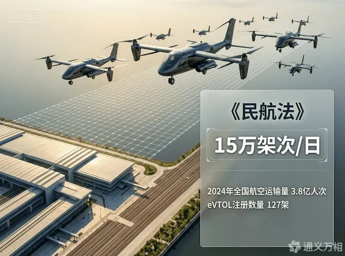 新民航法生效确立“法定路权”、首日15万架次破纪录:低空跨越政策试验期迈入“法治红利期”