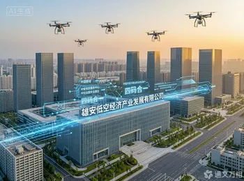 1.7亿落子未来之城:中国移动联手雄安集团,用一家合资公司为“未来城市”低空经济打样