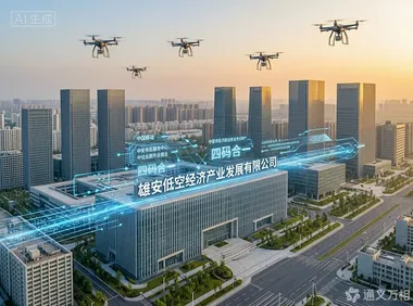 1.7亿落子未来之城：中国移动联手雄安集团，用一家合资公司为“未来城市”低空经济打样