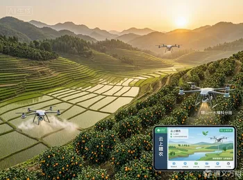 78%山地丘陵遇上双季稻“农时刚需”,江西日报用一篇评论为“低空+农业”写下解题思路