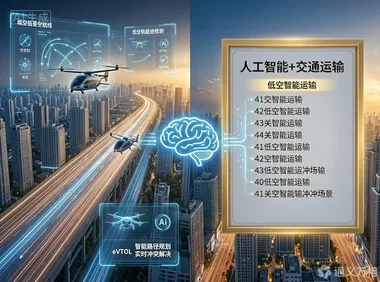 五部门“人工智能+交通运输”方案将“低空智能运输”单列为41个重点场景之一——低空经济的“数字大脑”正在被装上