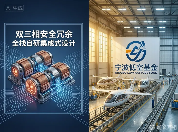 宁波首支低空基金落子“电心脏”:诺云驱动获千万元级投资,航空电推进从“实验室”走向“量产线”