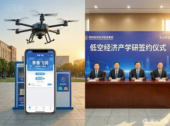 校园外卖飞了10天、接了400单之后,河南安阳用一场产学研签约把“低空物流”从生意做成了生态