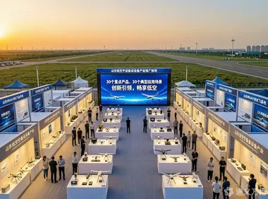 33家企业、百余种装备、500+场景、2000亿目标——山东用一场“链式推介”为低空装备画出千亿级产业图谱