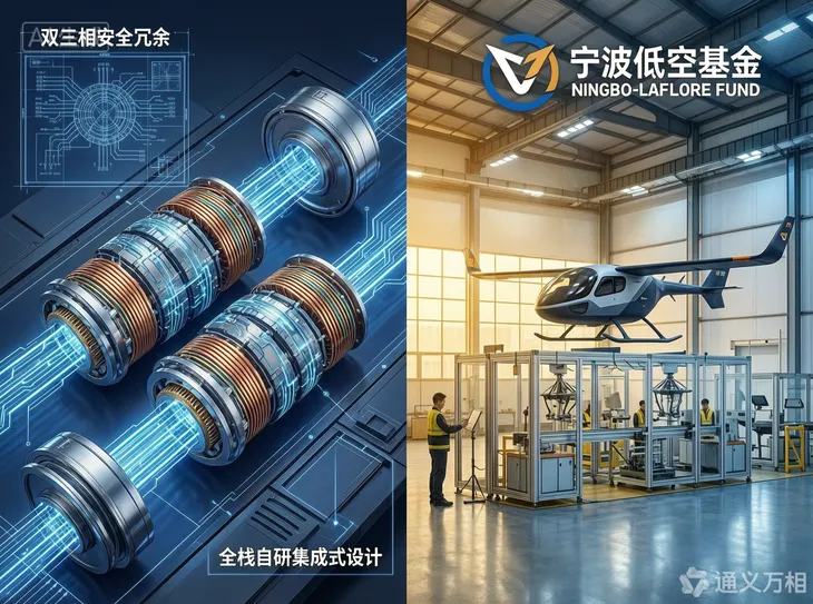 宁波首支低空基金落子“电心脏”：诺云驱动获千万元级投资，航空电推进从“实验室”走向“量产线”