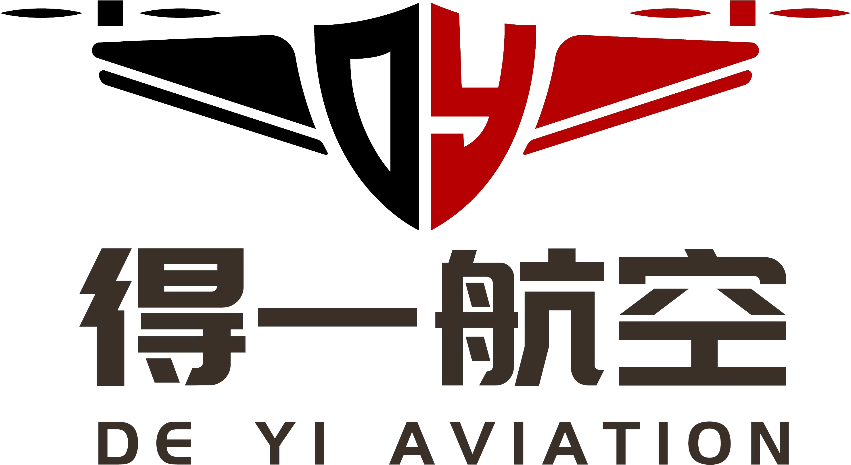得一航空企业Logo