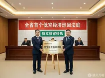 法庭开进通航产业园，河南用一座“低空巡回法庭”回答“产业起飞，法治如何护航”