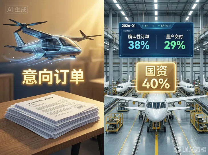 低空经济资本逻辑转向“看订单、看交付”：当“PPT融资”失效，谁在裸泳？