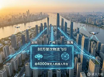 80万架次物流飞行、4000架无人机接入省级平台、90%产值集中于珠三角——广东低空经济正在从“规模领先”进入“场景验证”阶段
